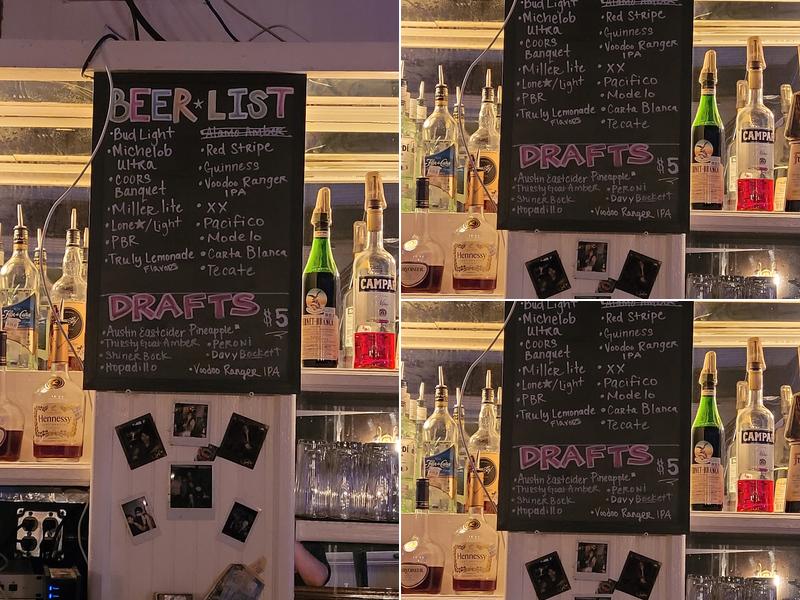 Jandros Garden Patio Menu