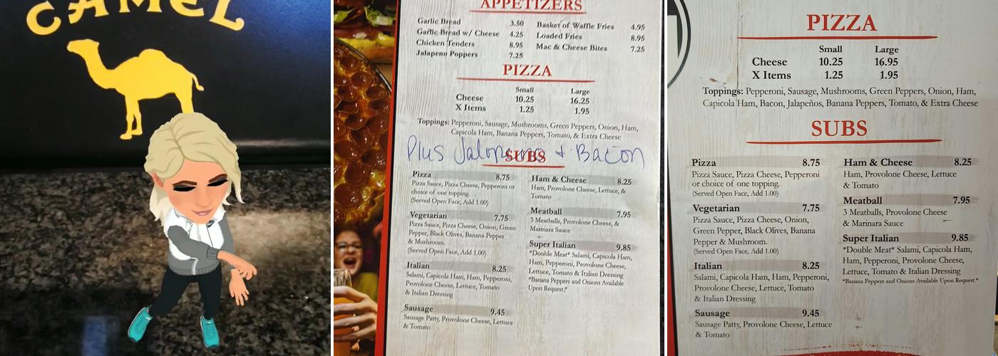 BAR FIVE ELEVEN Menu