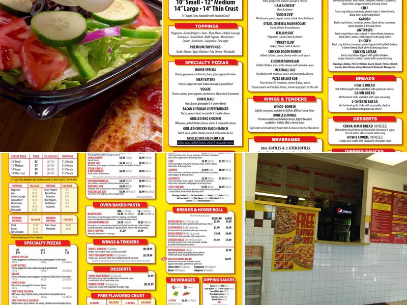 Hungry Howie's Pizza & Subs Menu