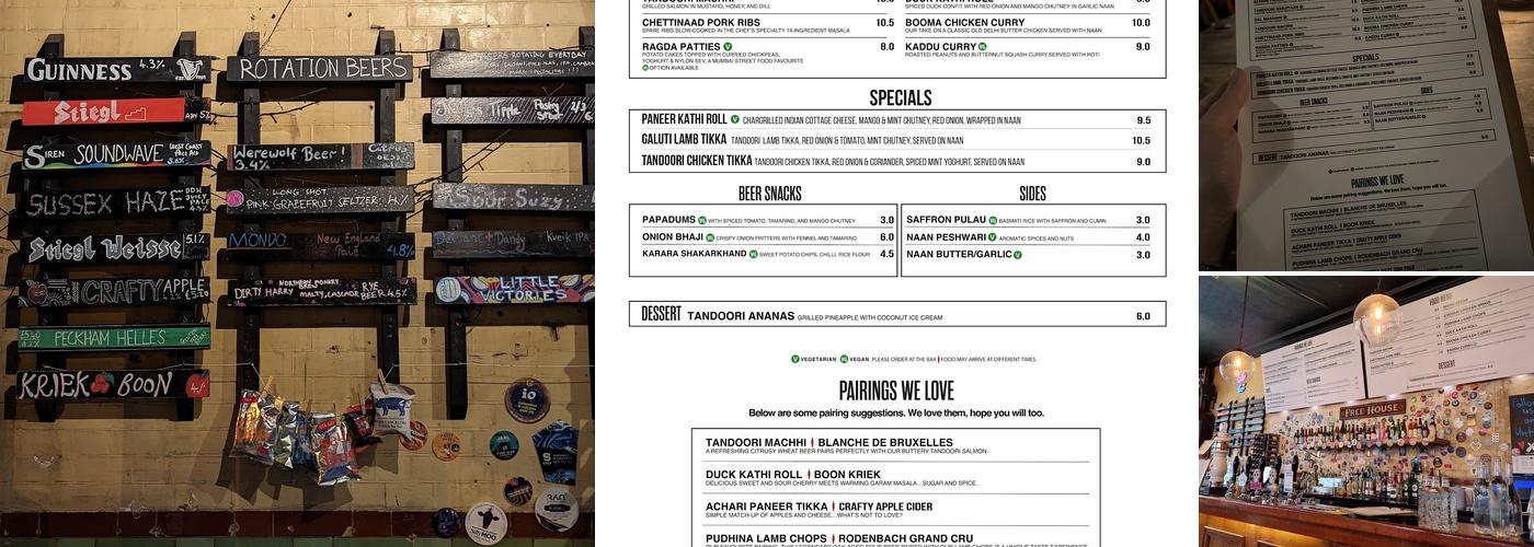 The Jolly Butchers Menu