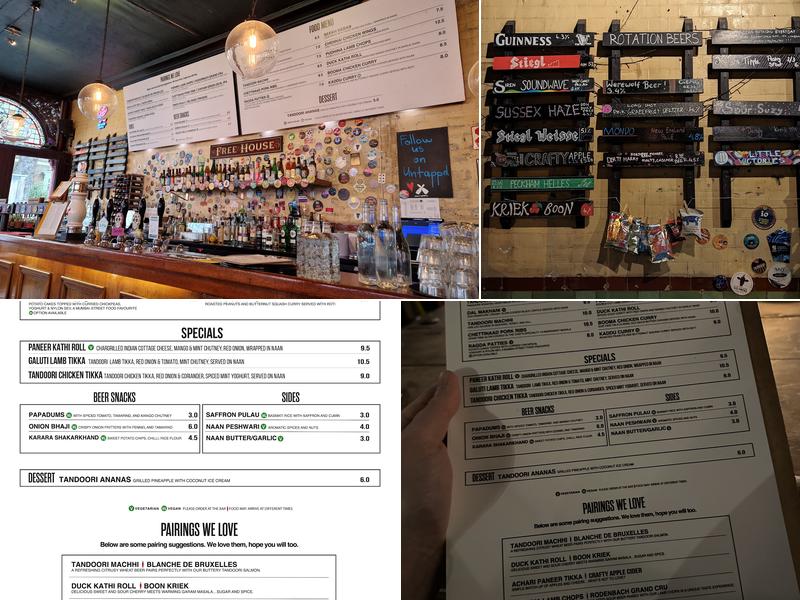 The Jolly Butchers Menu