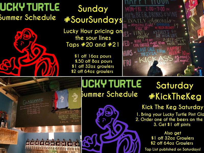 Lucky Turtle Menu