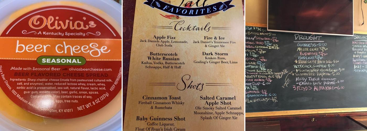 The B-List Menu