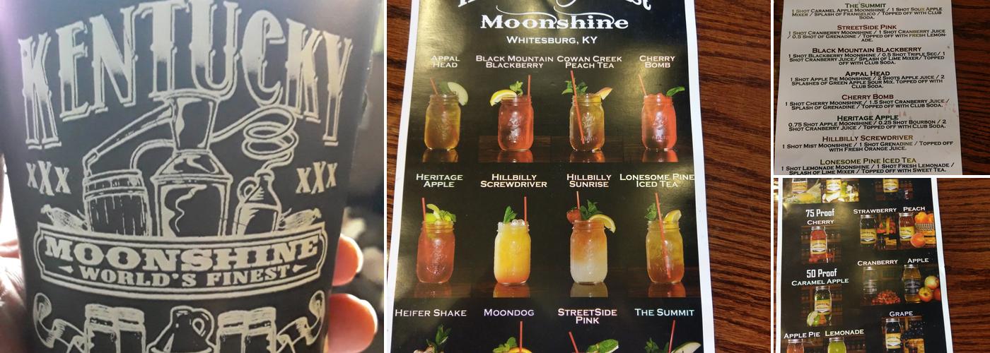 Kentucky Mist Distillery - Whitesburg Menu