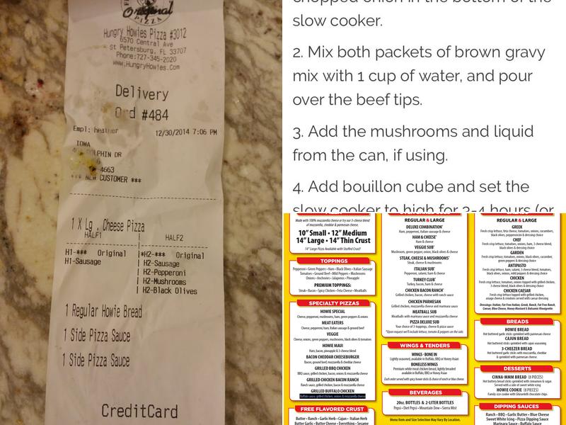 Hungry Howie's Pizza & Subs Menu