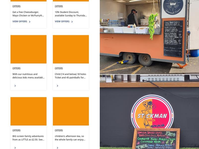 Fife Leisure Park Menu