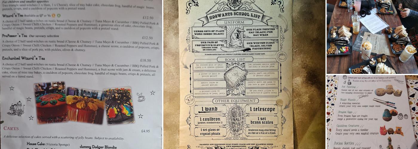 The Steel Cauldron Menu