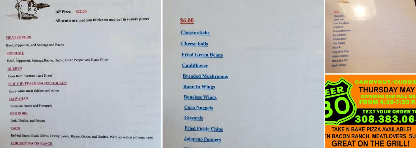 Beer 30 Menu