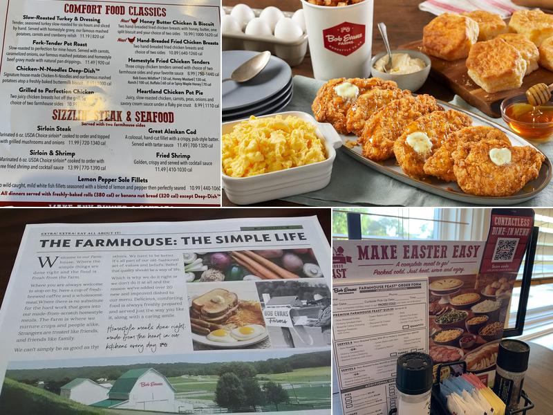 Bob Evans Menu