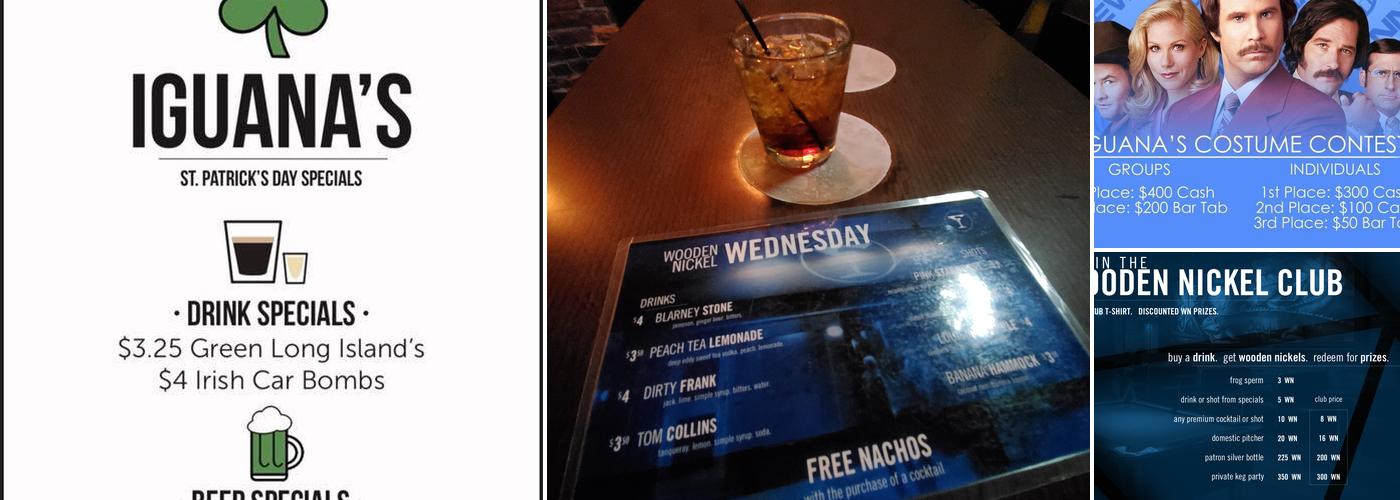 Iguana's Pub Menu