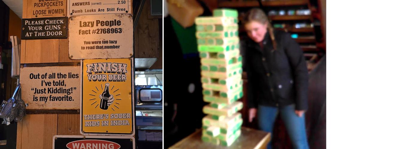 Mulligans Irish Pub Menu