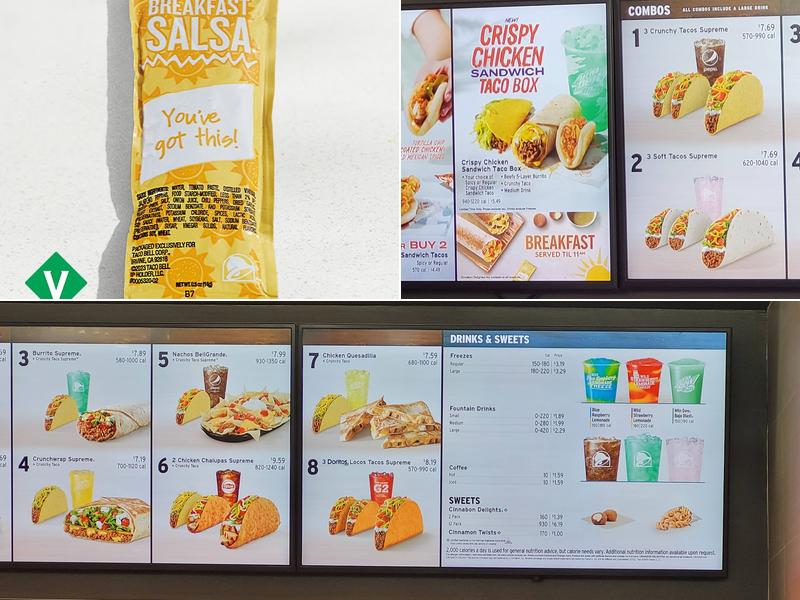 Taco Bell Menu