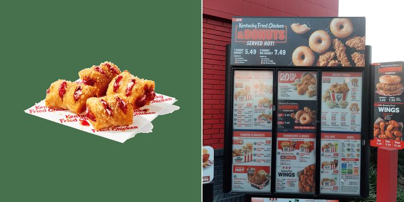 KFC Menu