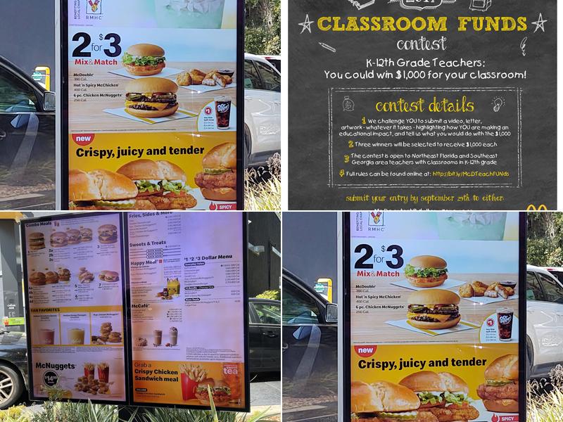 McDonald's Menu