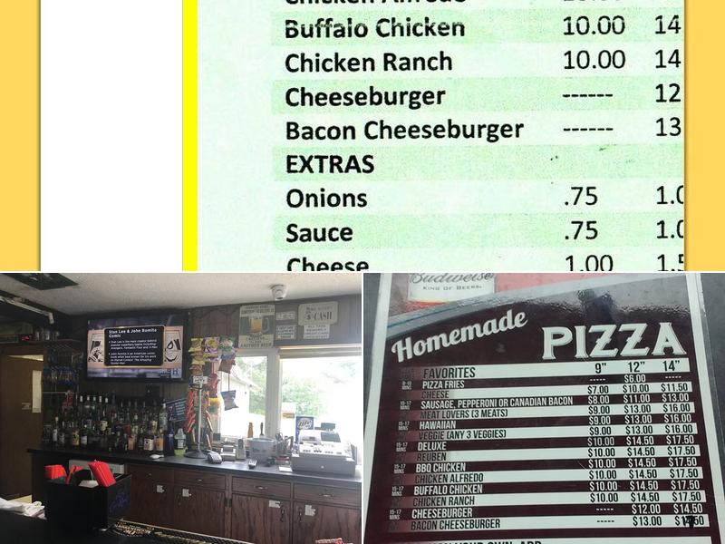 HOOTS ON THE WATER Menu