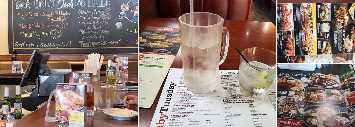Ruby Tuesday Menu