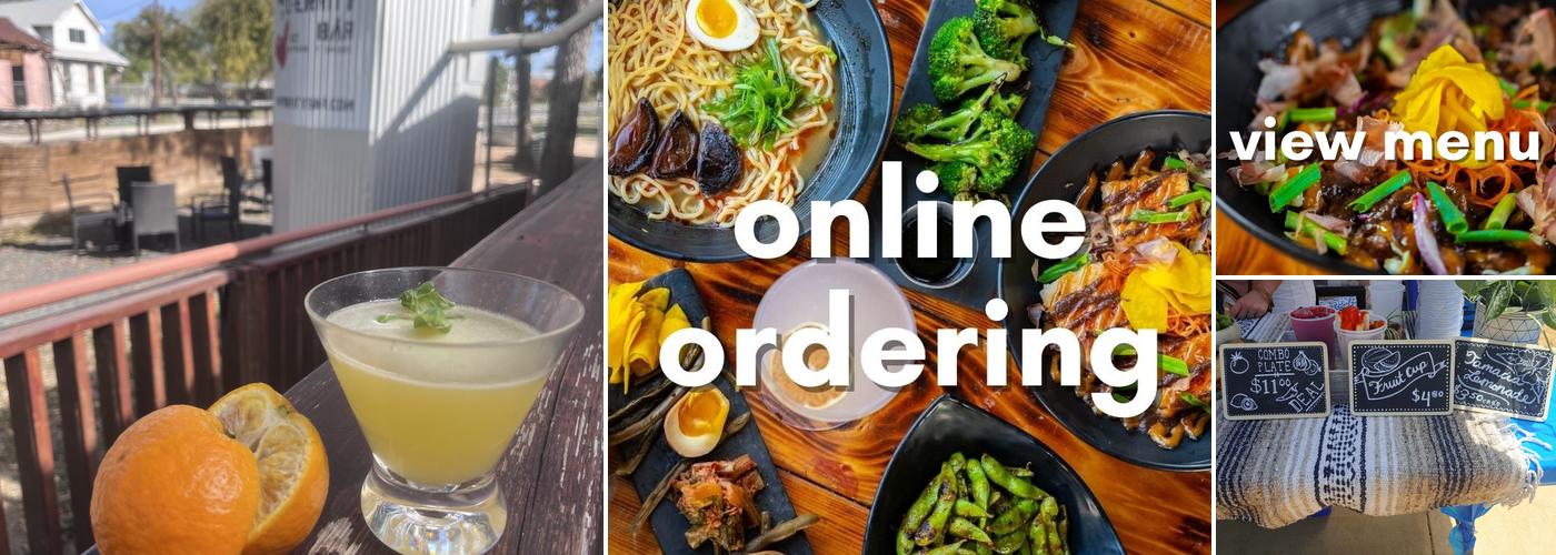 The Cherrity Bar Menu