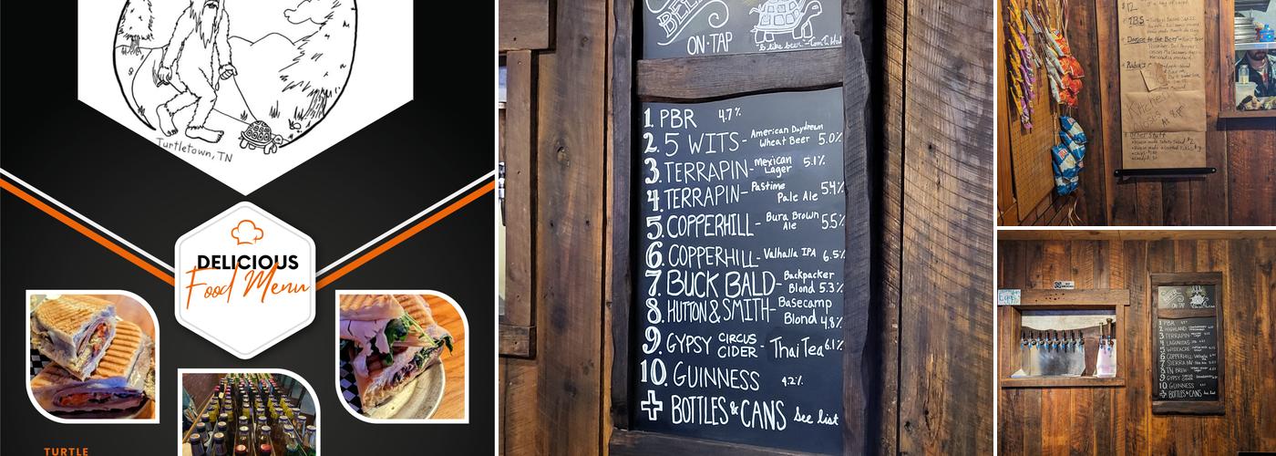 Thirsty Turtle TN Menu