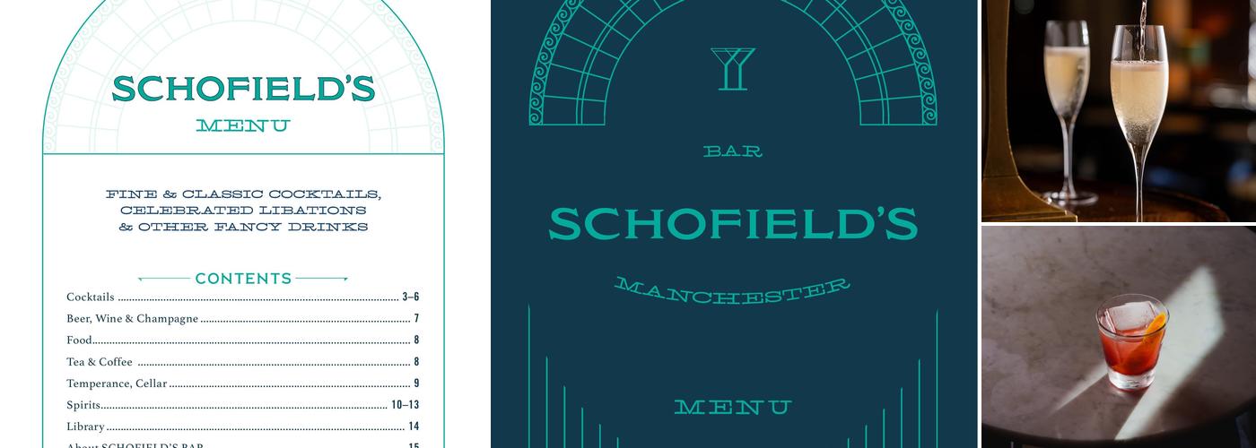 SCHOFIELD'S BAR Menu