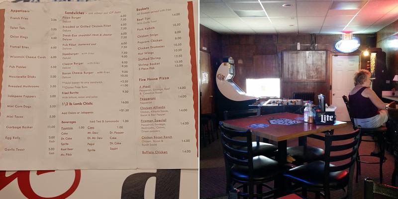 Bud's Tavern Menu