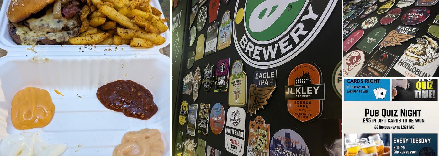 The Otley Tap House Menu