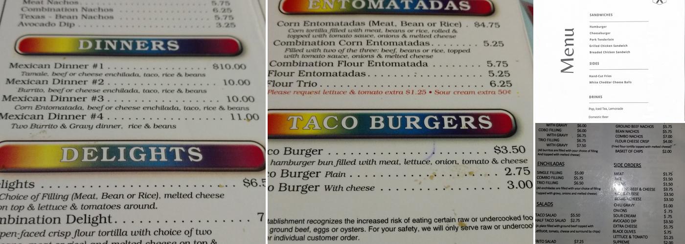 Triangle Menu