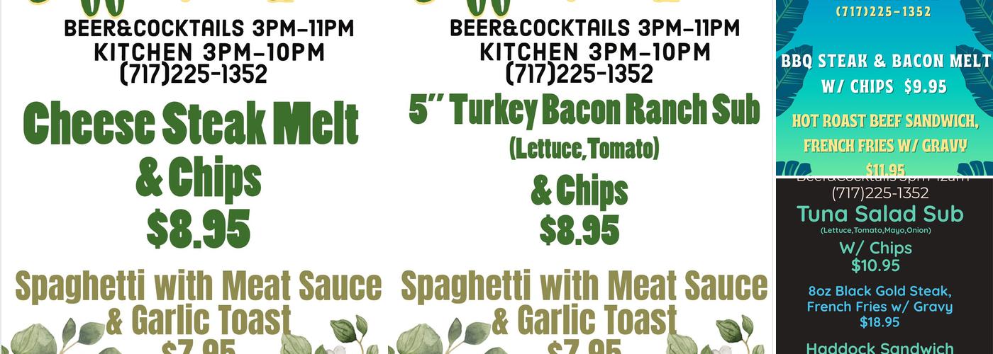 Jefferson Inn Menu