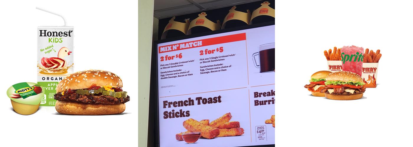 Burger King Menu