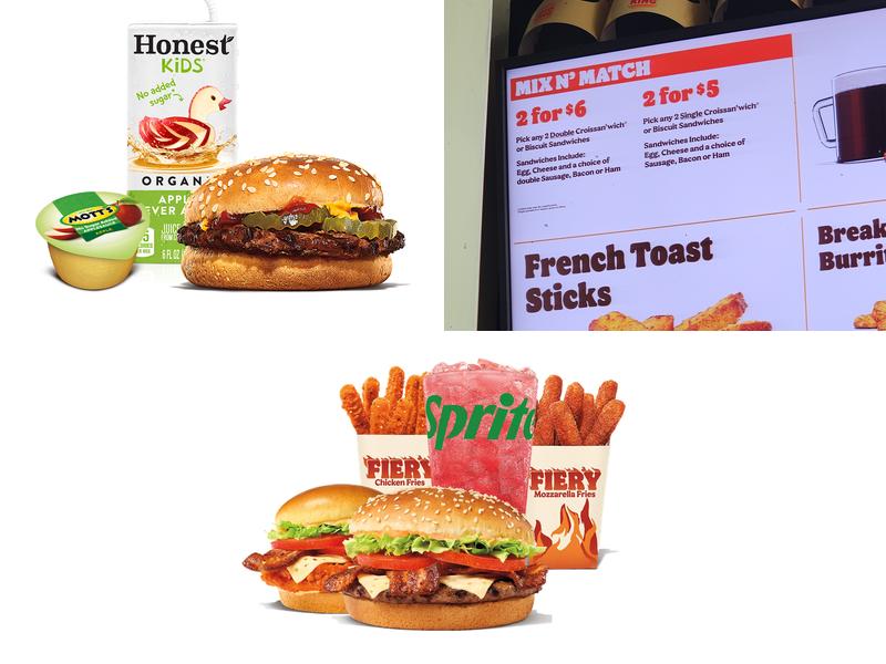 Burger King Menu