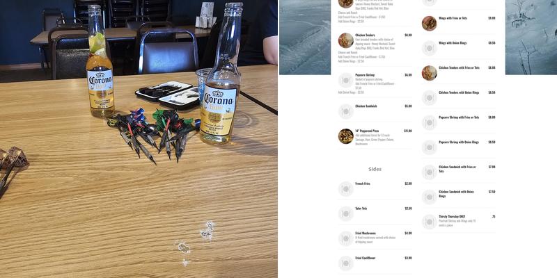 Lewiston Fun Ones Menu