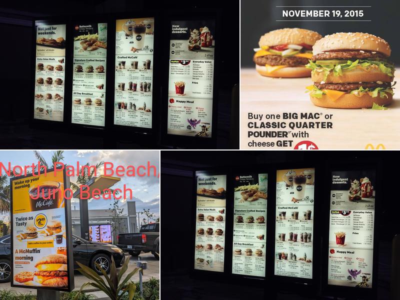 McDonald's Menu
