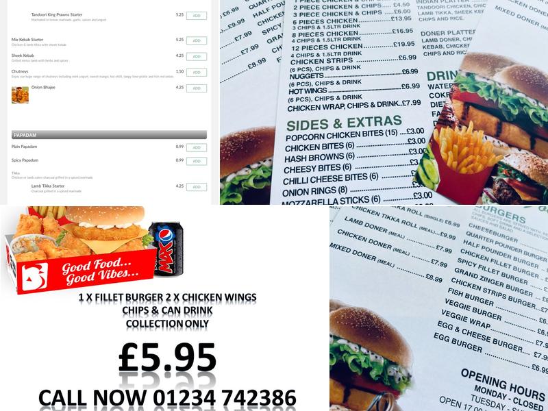 Wilstead Tandoori Menu