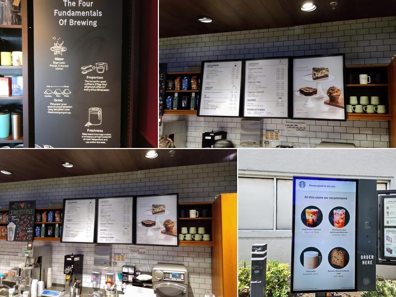 Starbucks Menu