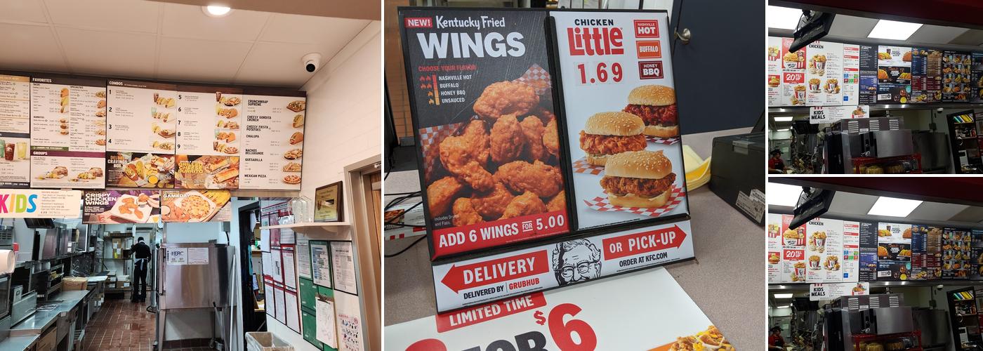 KFC Menu