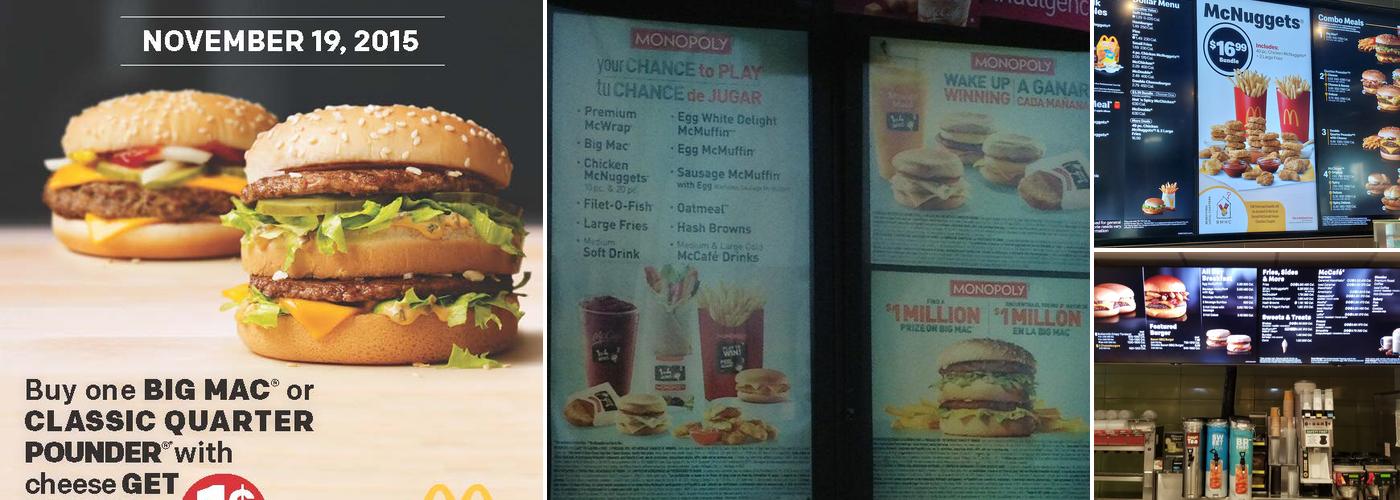 McDonald's Menu