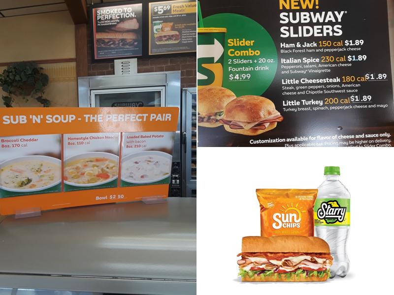 Subway Menu