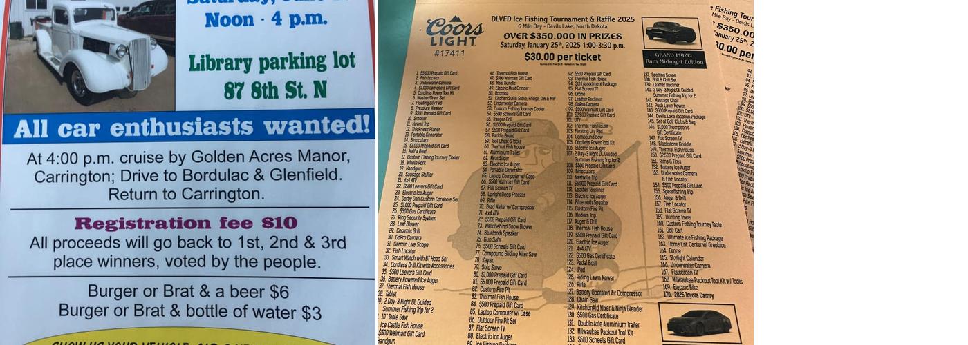 Fetch's Five Spot Menu