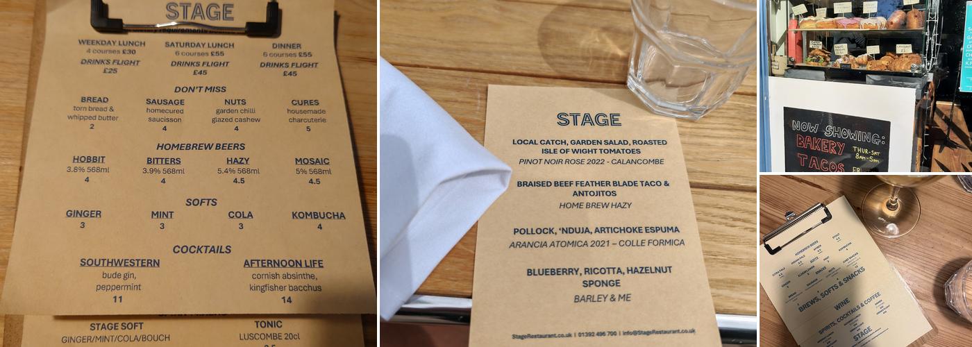 Stage Menu