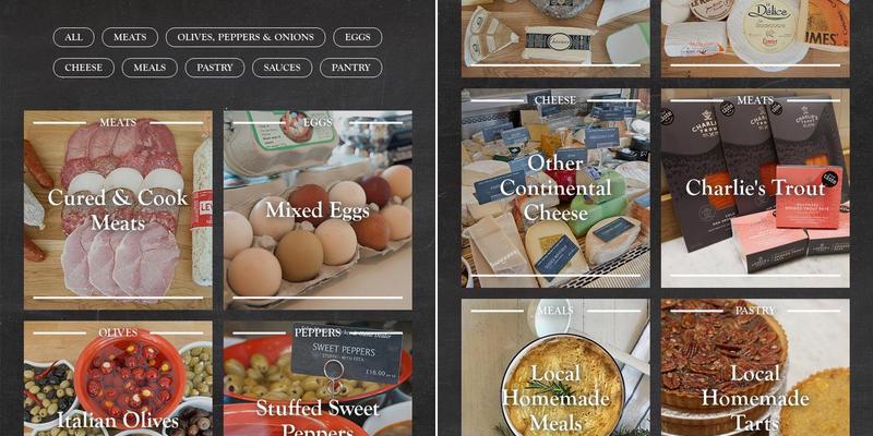 John Murray Butcher & Game Dealer Menu