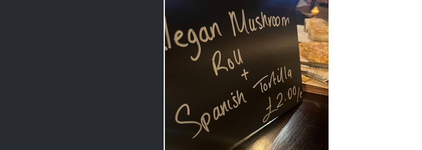 The Coach & Horses Menu