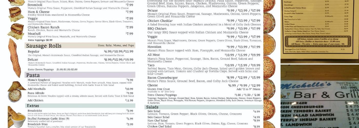 Michelle's Menu