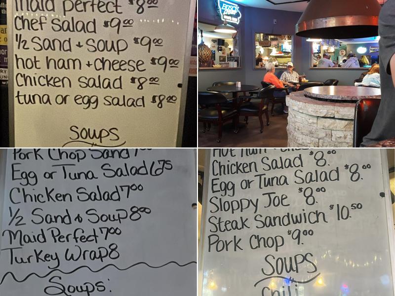 Lady Di's Park View Inn Menu