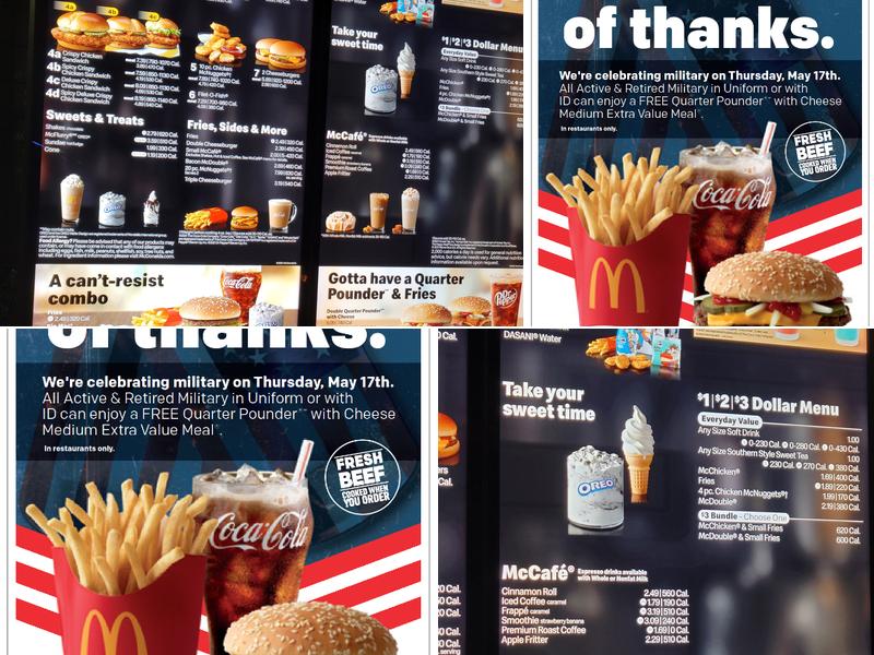 McDonald's Menu