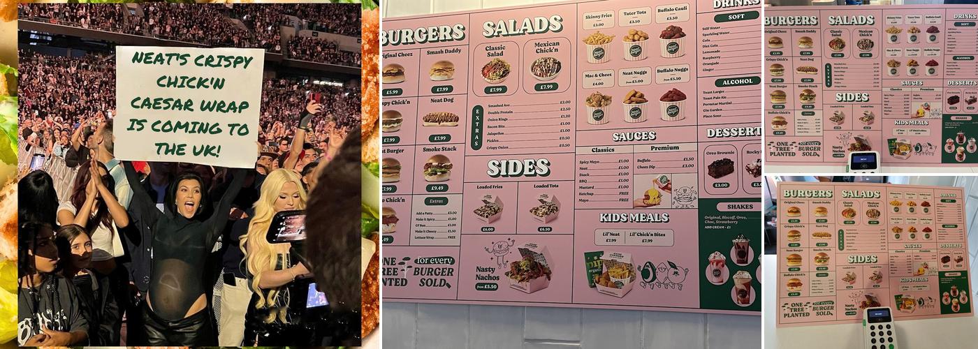 Neat Burger Soho Menu