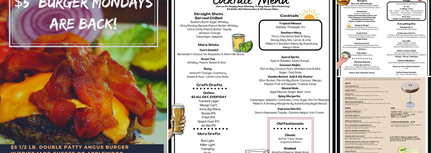 Whistle Stop Menu