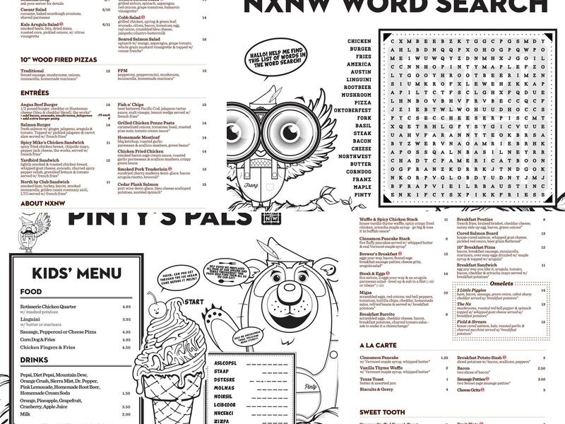 NXNW Restaurant & Brewery Stonelake Menu