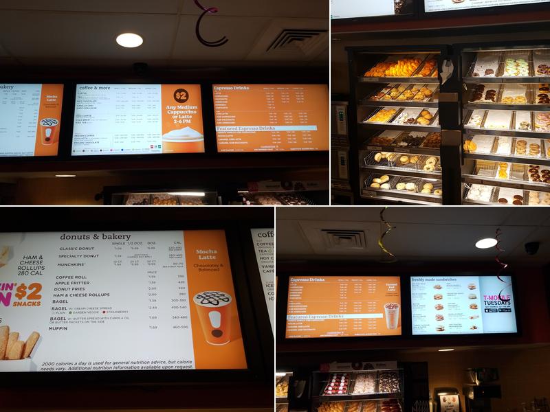 Dunkin' Menu