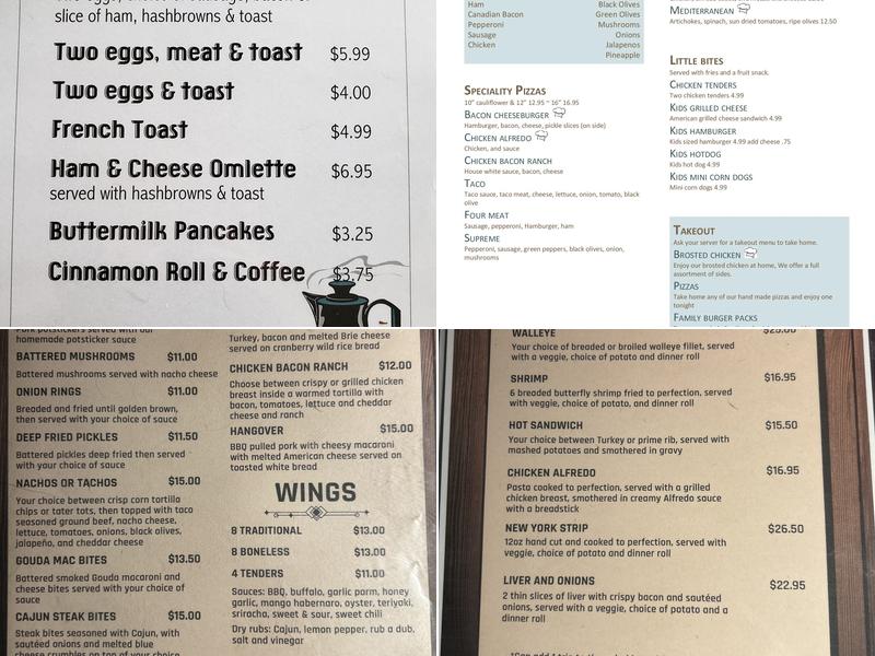 Blue Max Menu