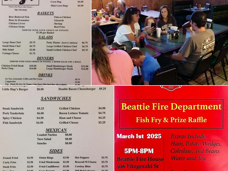 Little Hap's Bar & Grill Menu