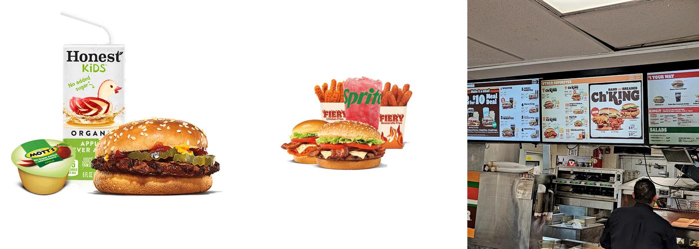 Burger King Menu